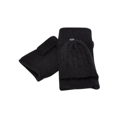 Image of Urban Classics Unisex OPEN Mittens, Size: S/M, Black