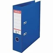 Image of Esselte A4 Lever Arch File, Blue, 72mm Spine, Plastic, Vivida Range, 624067