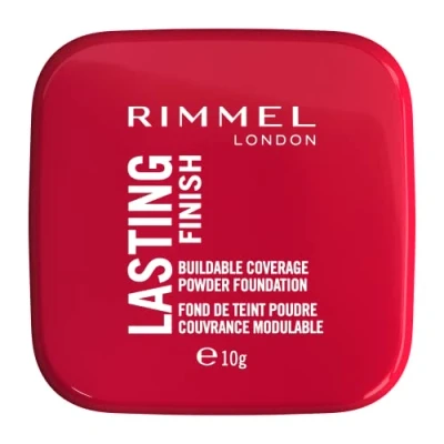 Image of Rimmel London Lasting Finish Compact Foundation 10g (Various Shades) 011 Caramel