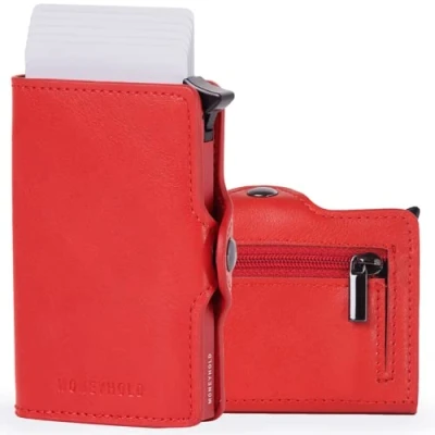 Image of Moneyhold PER DA Visita Wallet, Size: One Size, Rosso