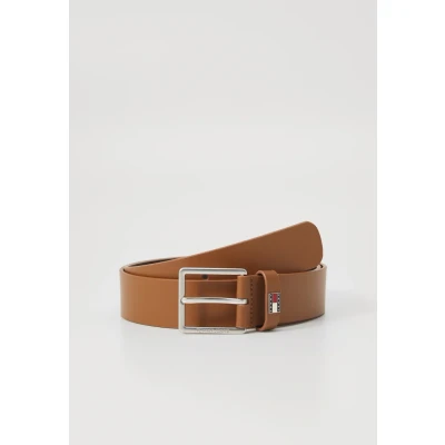 Image of Tommy Jeans Men&#039;s Fixed Belt, Brown (Cognac), 80