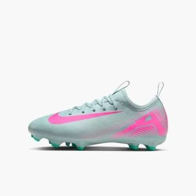 Image of Nike Performance ZOOM Vapor Academy Unisex Moulded stud football boots, Size: 35Y, Ocean cube/pink blast shoes