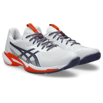 Image of ASICS Men&#039;s Solution Speed Ff 3 Sneaker, White Greyish Purple, 8.5 UK
