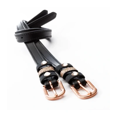Image of Kavalkade Spur Straps Strass Rose Gold