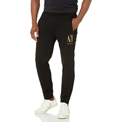 Image of Armani Exchange Tracksuit bottoms, Men&#039;s, Size: Medium, Schwarz