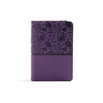 Image of KJV Large Print Compact Reference Bible, Purple LeatherTouch: King James Version, Purple, Leathertouch
