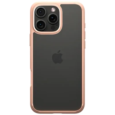 Image of Spigen Ultra Hybrid TPU Back Cover Pink/Transparent Apple iPhone 16 Pro