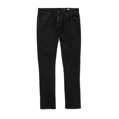 Image of Volcom 2X4 Slim fit jeans, Men&#039;s, Size: 32x32, Black out