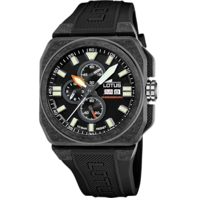 Image of Lotus Chronograph watch, Men&#039;s, Size: One Size, Noir