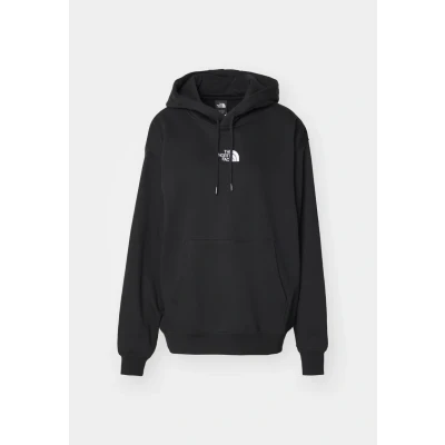 Image of The North Face Essential Oversize Hoodie Sweatshirt, Women&#039;s, Size: XXL, Black