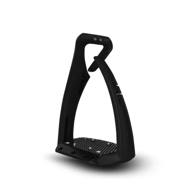 Image of Freejump Soft&#039;Up Pro + Black Horse Stirrups Riding Equestrian