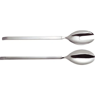 Image of Alessi Salad Cutlery Dry 4180/14 by Achille Castiglioni