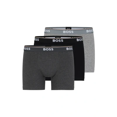 Image of BOSS Mens Pack Boxer Shorts, New Open Grey61, M