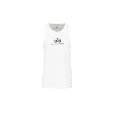 Image of Alpha Industries Top, Men&#039;s, Size: Medium, White