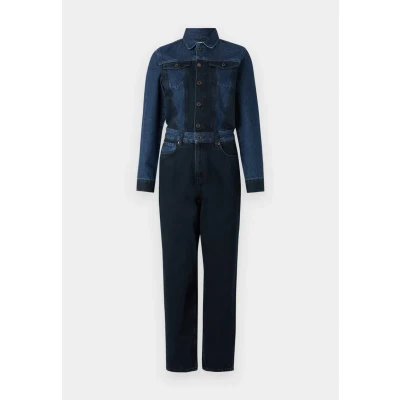 Image of Pepe Jeans Valerie Jumpsuit, Women&#039;s, Size: Large, Denim