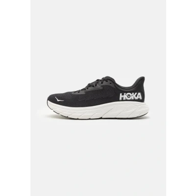 Image of HOKA Arahi 7 Stabilty running shoes, Men&#039;s, Size: 7, Black/white Textile/synthetics