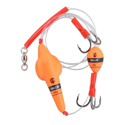 Image of Uni Cat Rotating 20g Worm Catfish rig 3/0 (48,4kg) (160cm) Predator