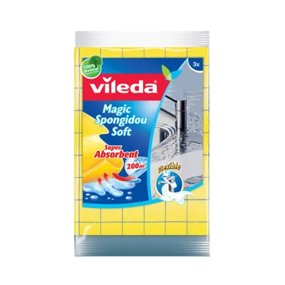 Image of Vileda Spongidou 4012047 Square Dishcloth 1 Pack of 2 Units