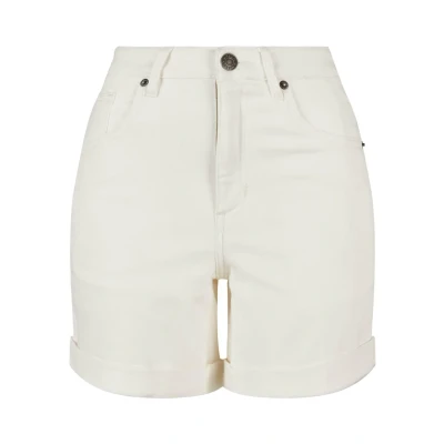 Image of Urban Classics Denim shorts, Women&#039;s, Size: 26x28, Offwhite raw