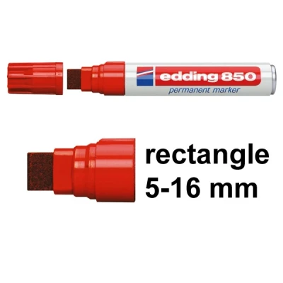 Image of edding 850 Permanent Marker Red