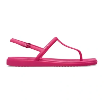 Image of Crocs Women&#039;s Miami Flip Flop, Dragon Fruit, 3 UK
