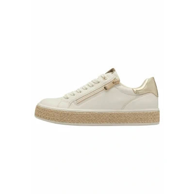Image of Marco Tozzi Trainers, Women&#039;s, Size: 4, Cream comb shoes