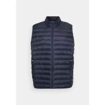 Image of Tommy Hilfiger CORE Packable VEST Waistcoat, Men&#039;s, Size: 5XL, Desert sky