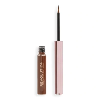 Image of Revolution Super Flick Liquid Eyeliner 2.4ml (Various Shades) Brown
