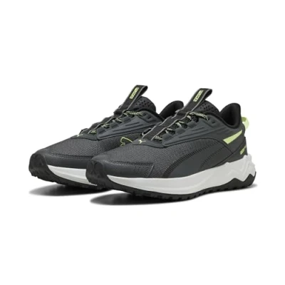 Image of PUMA Unisex&#039;s Extend Lite Trail Road Running Shoe, Dusky Gray Fizzy Light, 4 UK