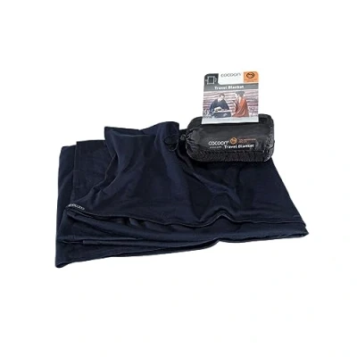 Image of Cocoon Travel Blanket Merino/Silk sheet