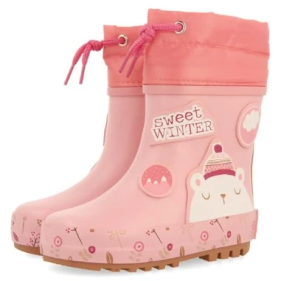 Image of Gioseppo EMOD Wellies for kids, Size: 6.5K, Rosa Synthetics