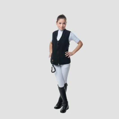 Image of Freejump Child Airbag Black Small Horse Riding Equestrian