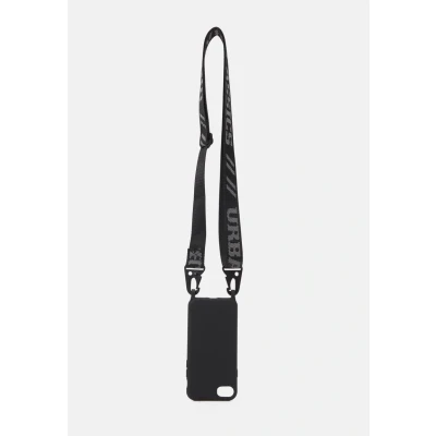 Image of Urban Classics Phonecase WITH LOGO Strap I Phone 6/7/8 Unisex case, Men&#039;s, Size: One Size, Black