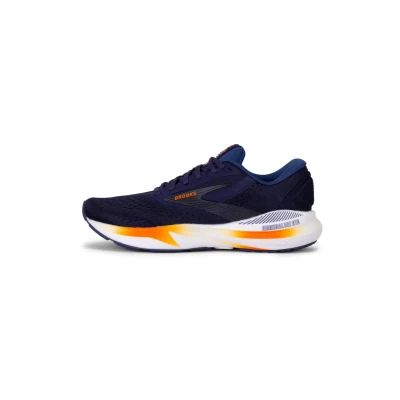 Image of Brooks Training shoe, Men&#039;s, Size: 8.5, Peacoat orange white Textile