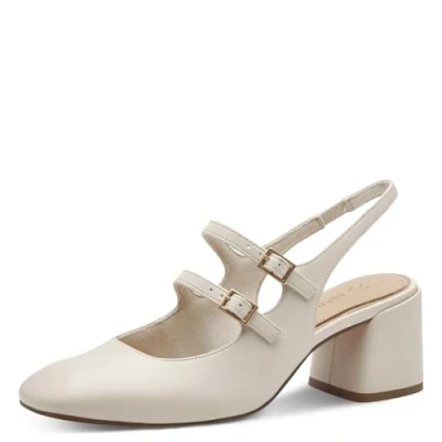 Image of Marco Tozzi Classic heels, Women&#039;s, Size: 7, Cream High quality imitation leather