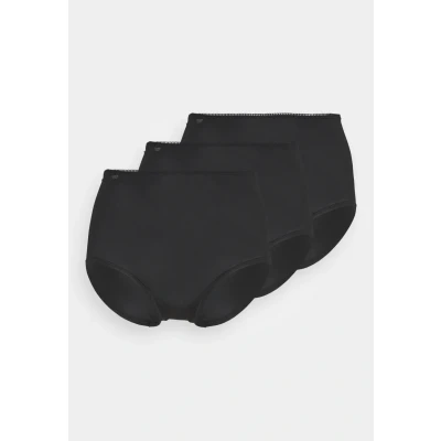Image of Sloggi 3 PACK Briefs, Women&#039;s, Size: 10, Black