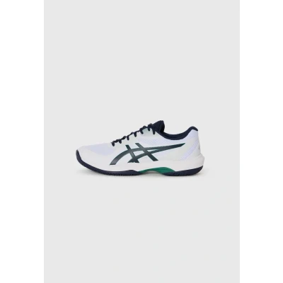 Image of Asics GAME FF Multicourt tennis shoes, Men&#039;s, Size: 10.5, White/black shoes