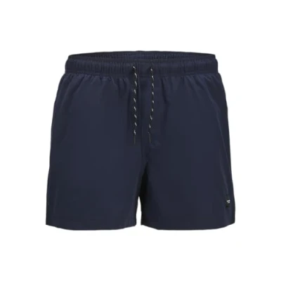 Image of JACK &amp; JONES JPSTMAUI JJSWIM Solid Men&#039;s Swimming Trunks S M L XL XXL, Blazer navy,