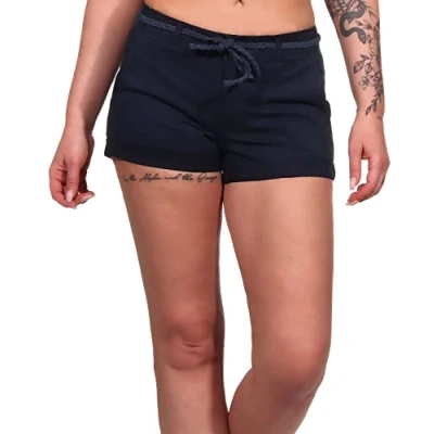 Image of ONLY Onlevelyn Shorts, Women&#039;s, Size: 42, Night sky