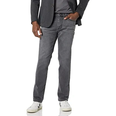 Men's Slim Fit JEANS, Comfortable Cotton Black/Grey 7283