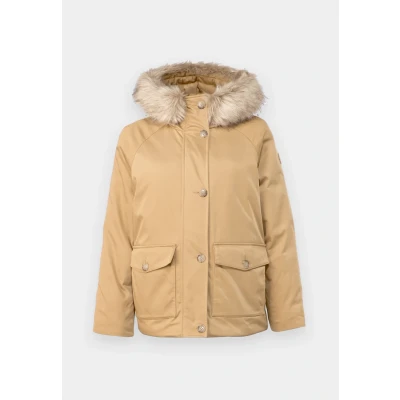 Image of Tommy Hilfiger Parka, Women&#039;s, Size: Large, Classic khaki