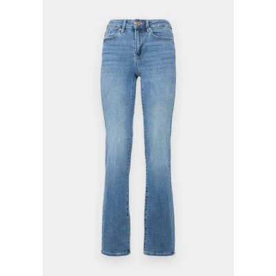 Image of Vero Moda Vmflash MR GA NOOS Straight leg jeans, Women&#039;s, Size: XSx34, Medium blue denim