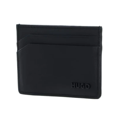 Image of HUGO Raffertys Cardcase Unisex Wallet, Size: One Size, Black