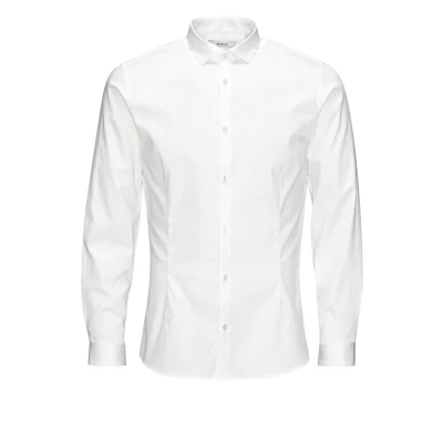 Image of Jack &amp; Jones Formal shirt, Men&#039;s, Size: Small, White