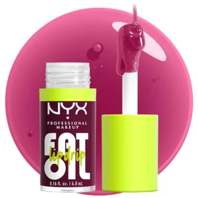 Image of NYX Professional Makeup Fat Oil Lip Drip Gloss 4.8ml (Various Shades) THAT&#039;S CHIC