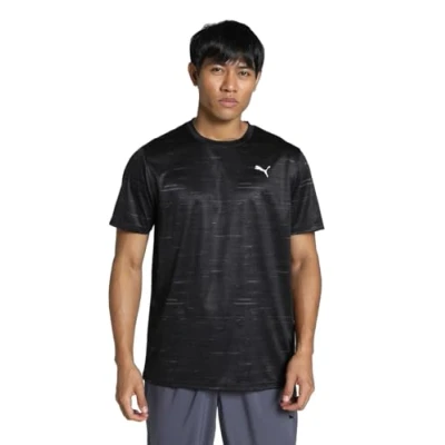 Image of Puma Essentials TEE Sports Tshirt, Men&#039;s, Size: Medium, Black