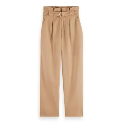 Image of Scotch &amp; Soda CORE Daisy Trousers, Women&#039;s, Size: XL, Sand