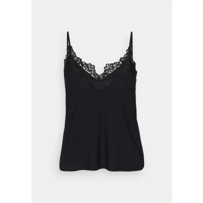 Image of Vero Moda Petite Vmmilla Singlet Top, Women&#039;s, Size: XS, Black
