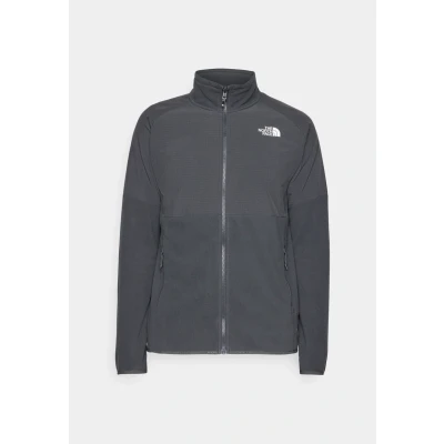 Image of The North Face Glacier Heavyweight FULL ZIP Fleece jacket, Men&#039;s, Size: Small, Asphalt grey/black