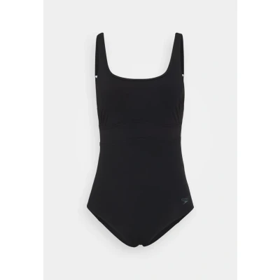 Image of Speedo Solid Contour Eclipse ONE Piece Swimsuit, Women&#039;s, Size: 44, Anthracite